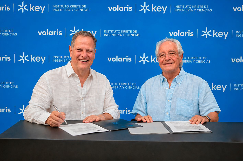 Volaris y Key Institute firman convenio