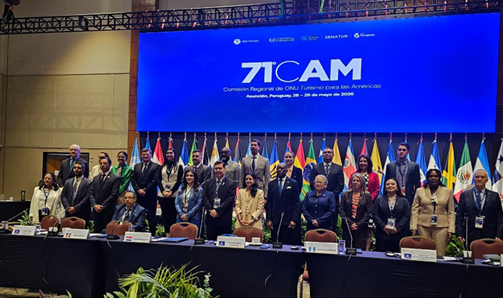 Delegaciones de los países de Centroamérica participan en la 71ª Reunión de la Comisión Regional de ONU Turismo